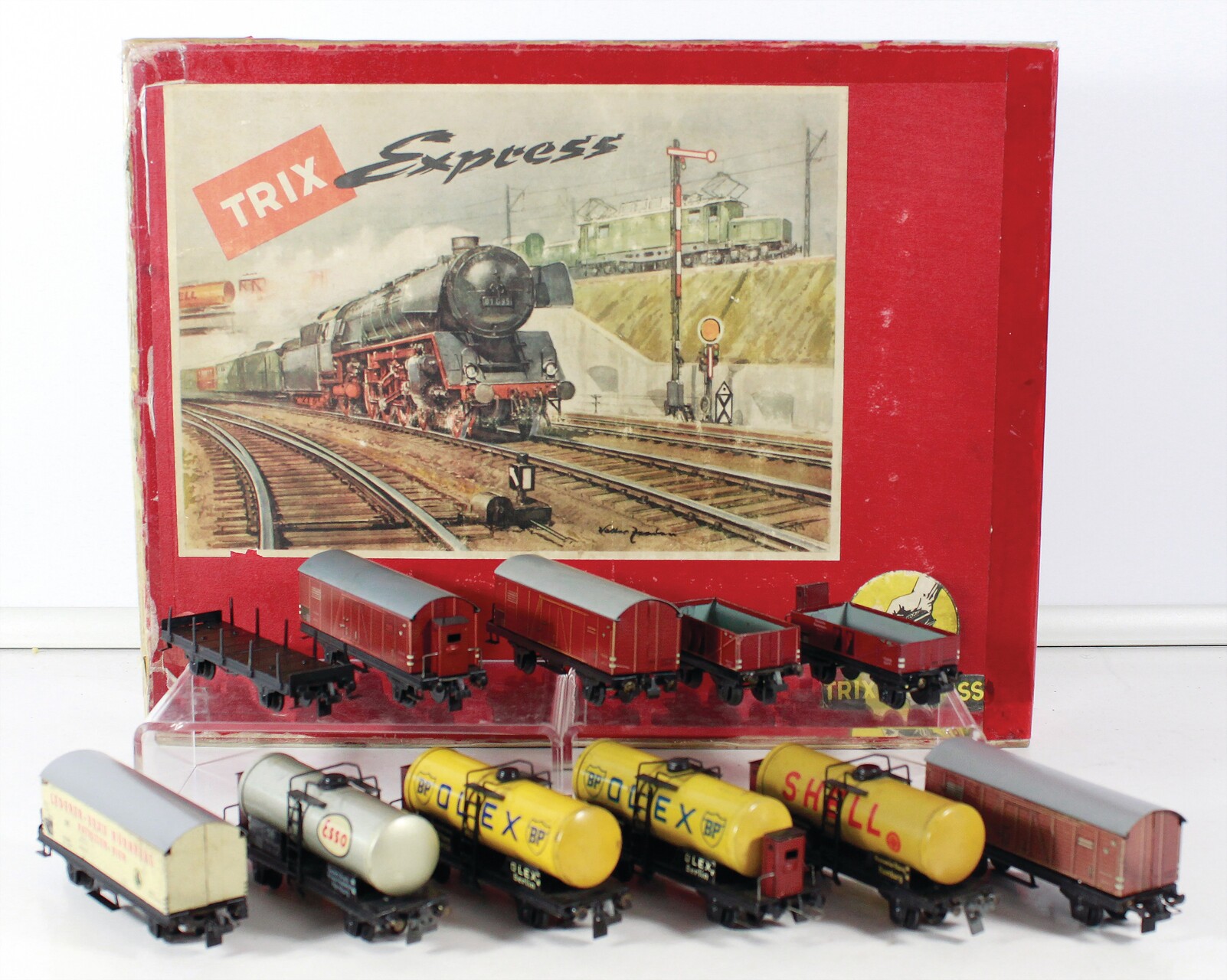 A1566 Trix Express HO Lokschleifer neuwertige Ware