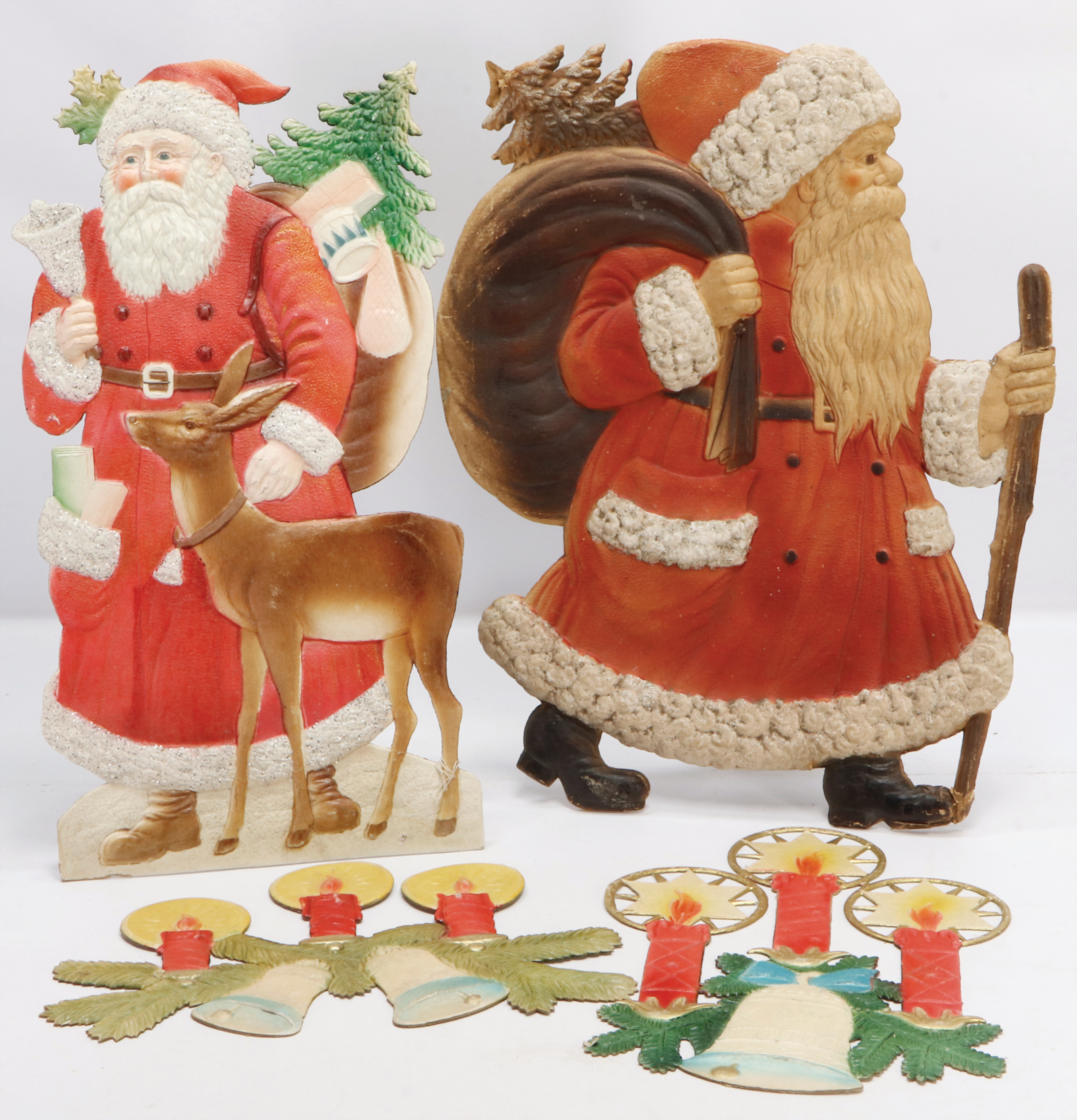 Nikolaus Weihnachtsmann Geschenkbox Schatulle   ca.11  cm Keramik   NEU
