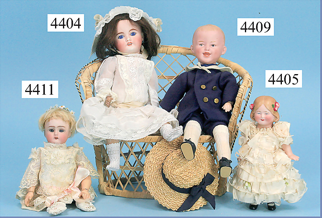 Antique Alt Beck & Gottschalck Baby Bisque Doll 1361 40 Open Mouth 2 Teeth